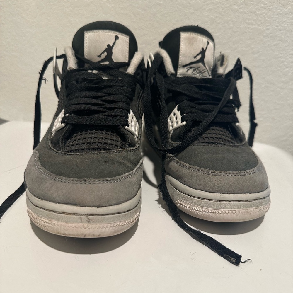 Jordan Black and White Sneakers